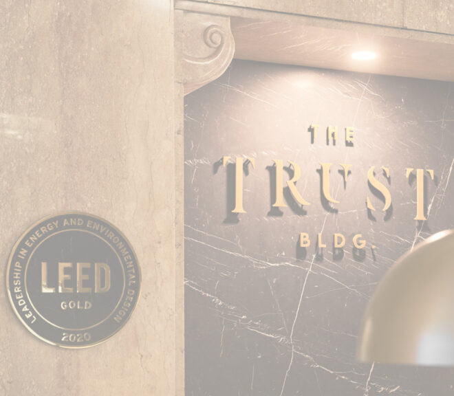 Landmark Art Deco Historic Office Building — The Trust Building — Certified LEED Gold thumb