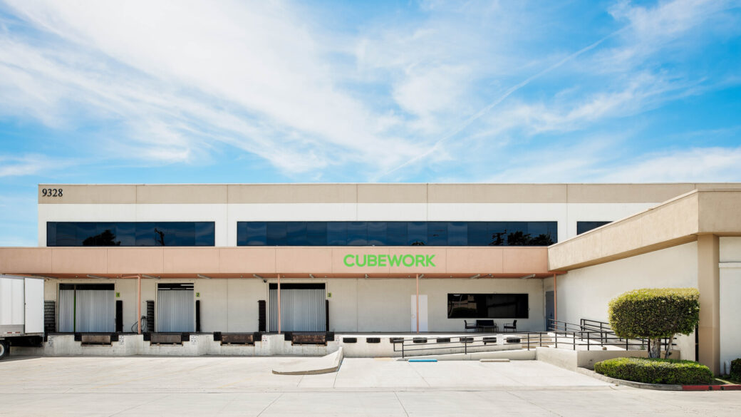 Street view of the office and industrial property in El Monte that was acquired by Rising Realty Partners.